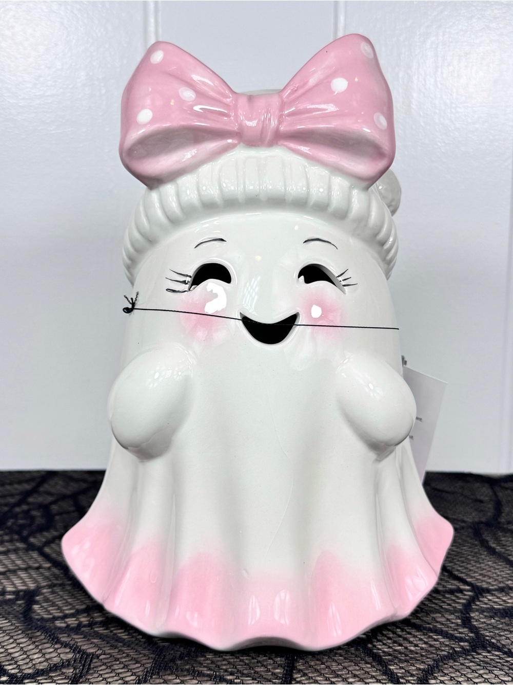 NEW Summerween Goblin & Ghoul 9.5” Blushing Ghost Halloween Decor